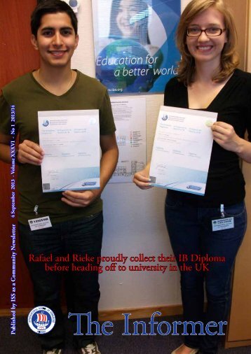 September 2013 - the International School of Stavanger