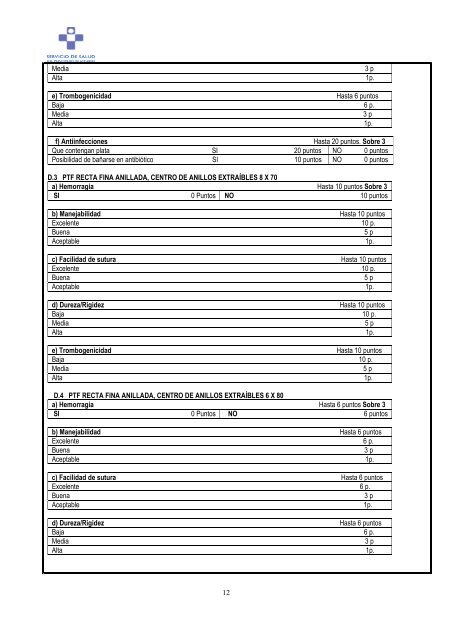 Pliego de Clausulas Administrativas Particulares - Hospital ...