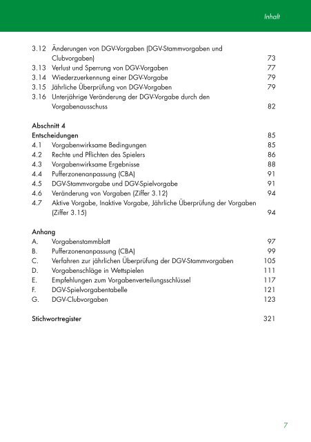 DGV-VorGabensystem eGa-HanDicap-system ... - Golf Club Aaretal