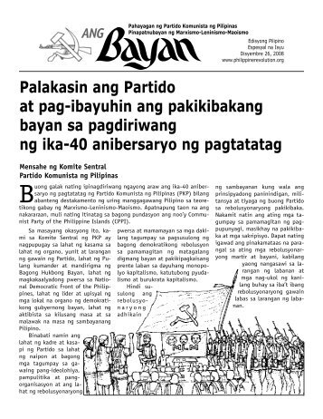 Pilipino - philippinerevolution.net