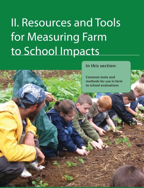 eval report cover.indd - New Jersey Farm to School Network Wiki