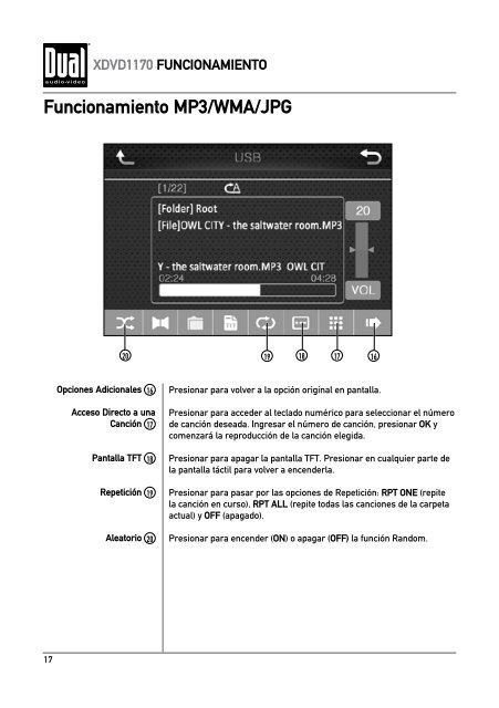 XDVD1170 - Dual Electronics