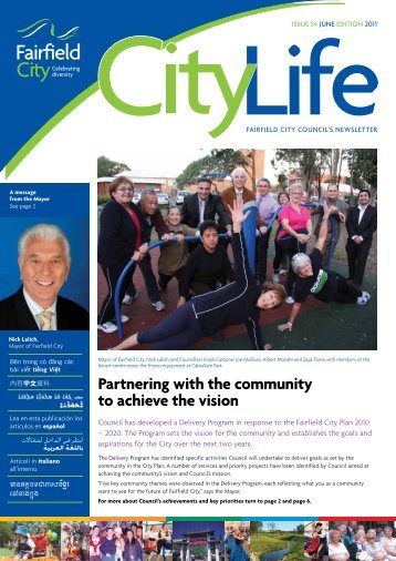 CityLife June 2011 - Fairfield City Council