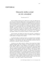 EDITORIAL EducaciÃ³n mÃ©dica actual: un reto conceptual