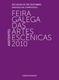 FEIRA GALEGA DAS ARTES ESCÃNICAS - Centro DramÃ¡tico Galego