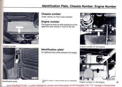 Download 1980 Volkswagen VW Transporter / Caravelle Instruction ...