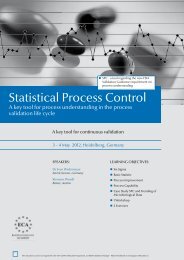 Statistical Process Control