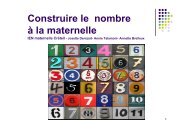 Construire le nombre Ã  la maternelle - m@ternelle 94