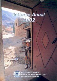 Informe Anual 2002 - EspaÃ±ol - OFID