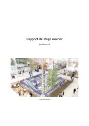 Rapport de stage ouvrier - Le rÃ©seau @archi.fr