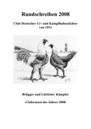 Rundschreiben 2008 - Club Deutscher Ur