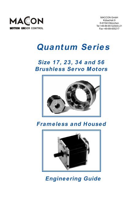 Quantum Series - MACCON GmbH