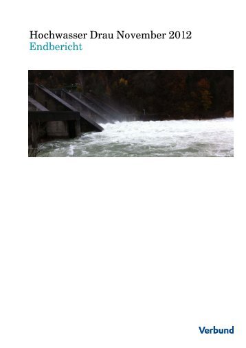 Hochwasserbericht Verbund Hydro Power AG