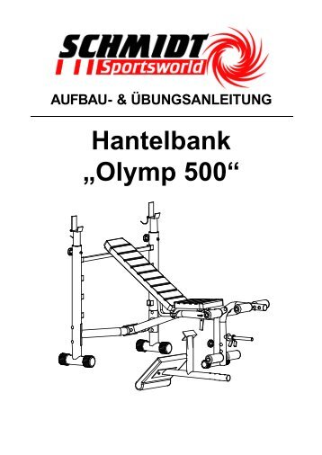 aufbau- & übungsanleitung