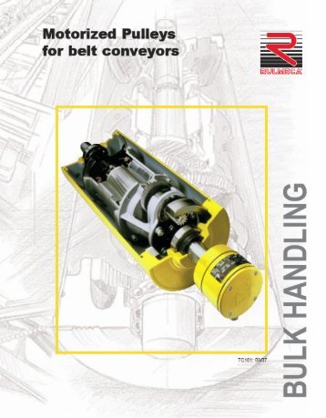 Motorized Pulley 220M & 220H, Ã 8.50 in. (216 mm)