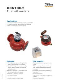 CONTOILÂ® Fuel oil meters - Istec Corp.