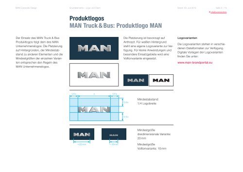 MAN Corporate Design - MAN Brand Portal