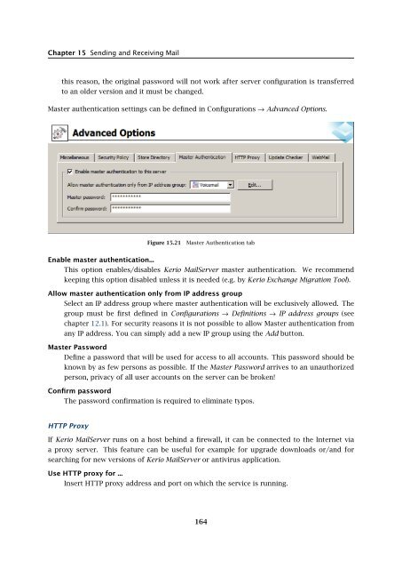 Administrator's Guide - Kerio Software Archive