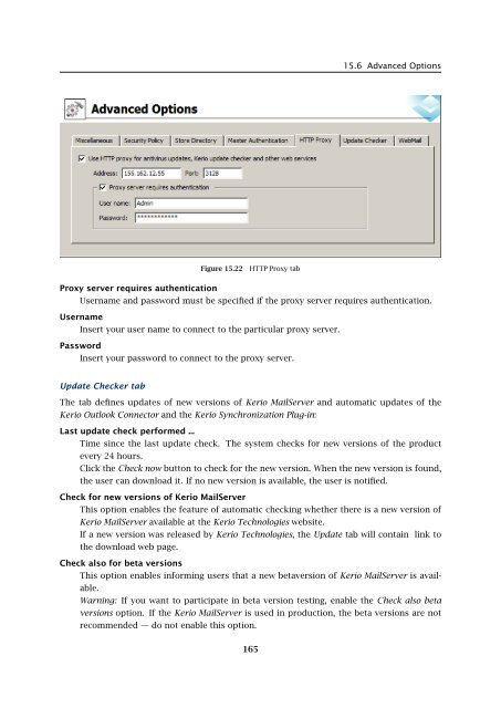 Administrator's Guide - Kerio Software Archive