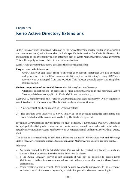 Administrator's Guide - Kerio Software Archive