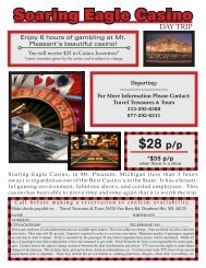 Soaring Eagle Casino - Travel Treasures & Tours