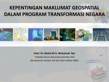 The Importance of Geospatial Information in National Transformation ...