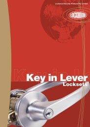 Key in Lever Locksets - Hardware Direct