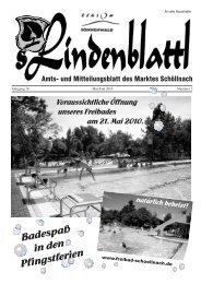 Titelseite Mai-Juni.cdr - Markt Schöllnach