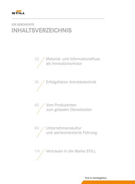 DIE GESCHICHTE - Still GmbH