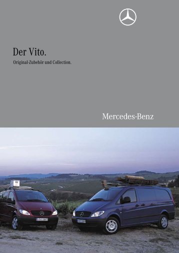 Der Vito. Original-ZubehÃ¶r und Collection. - Mercedes-Benz Danmark