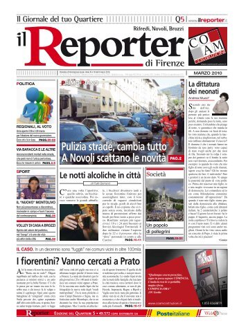 Pulizia strade, cambia tutto A Novoli scattano le novitÃ  - Il Reporter