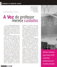 a voz do professor merece cuidados - SaÃºde e Trabalho Online