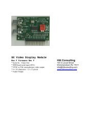 SX Video Display Module Hitt Consulting