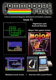 Commodore Free Magazine Issue #71 (PDF)