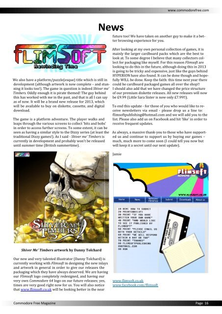 Commodore Free Magazine Issue #71 (PDF)