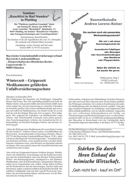 Seminar „Rauchfrei in fünf Stunden“ in Plattling - Markt Schöllnach