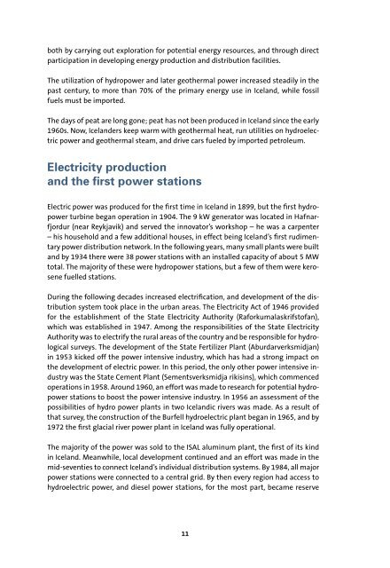 ENERGY IN ICELAND - Orkustofnun