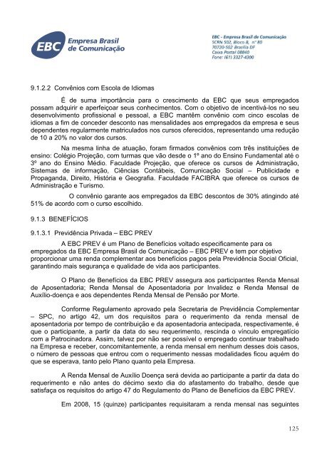 EBC - RelatÃ³rio de GestÃ£o 2008 - V Final 2 - EBC - Empresa Brasil ...