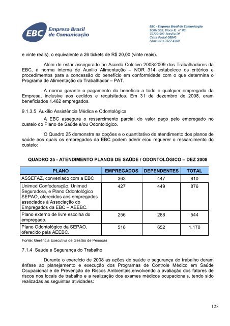 EBC - RelatÃ³rio de GestÃ£o 2008 - V Final 2 - EBC - Empresa Brasil ...