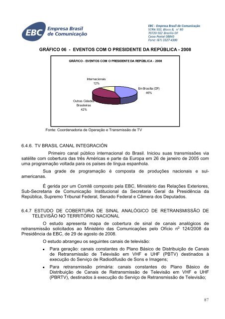 EBC - RelatÃ³rio de GestÃ£o 2008 - V Final 2 - EBC - Empresa Brasil ...