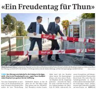 Thuner TagblattÂ» vom Mittwoch, 22. September 2011 - Frutiger AG