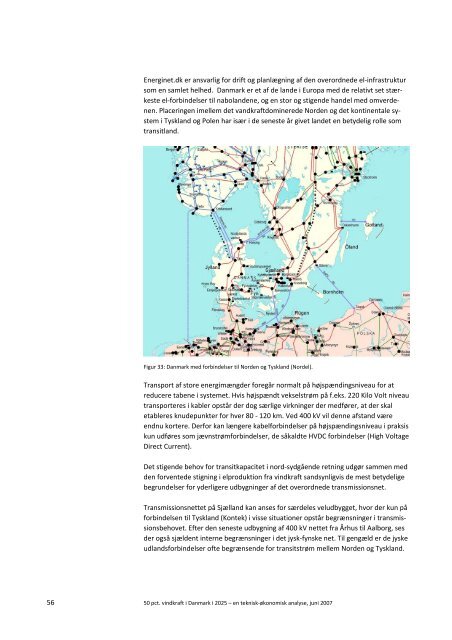 Ea Energianalyse a/s 50 pct. vindkraft i Danmark i 2025 ... - Balmorel