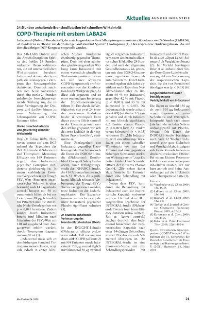MedReview Die Zeitschrift für ärztliche Fortbildungskongresse 51 ...