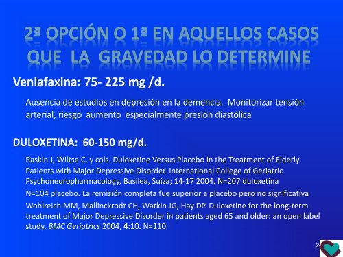 Evaluación de sintomatología depresiva en Demencias - Sociedad ...