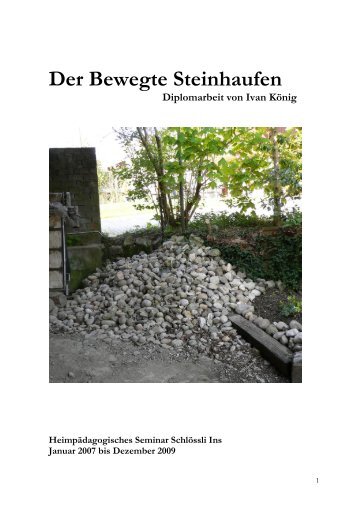 Der Bewegte Steinhaufen - Schlössli Ins