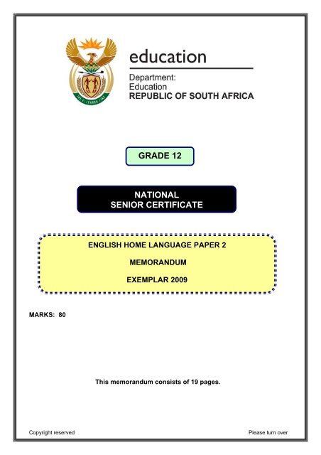 tourism grade 12 september 2020 memorandum eastern cape