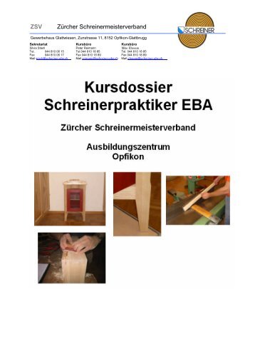 ZSV Zürcher Schreinermeisterverband - Ausbildungszentrum ZSV