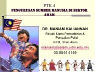 pengurusan sumber manusia - Politeknik Kota Bharu