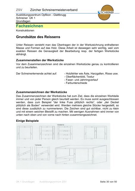 ÃœK 1 Arbeitssicherheit und Grundlagen - Ausbildungszentrum ZSV