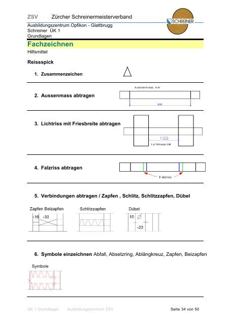 ÃœK 1 Arbeitssicherheit und Grundlagen - Ausbildungszentrum ZSV